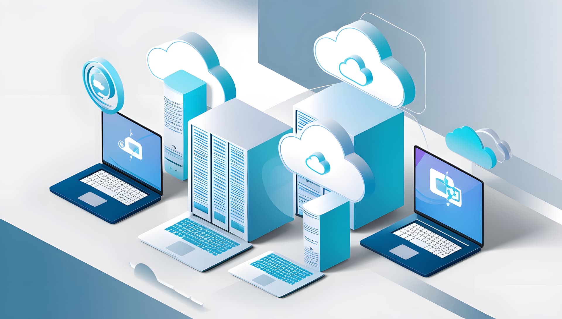 Cloud Solutions illustration